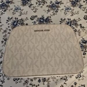 Michael Kors Beige Laptop Bag